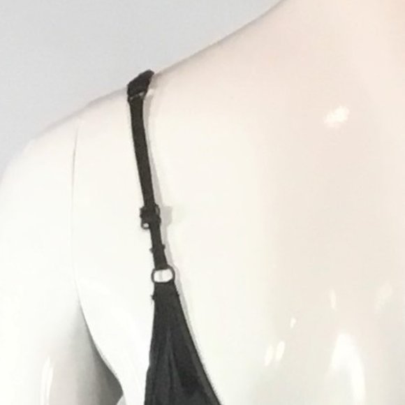 Black Satin Nightie - Picture 4 of 4